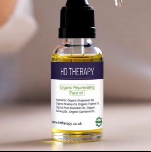Face oil bottle